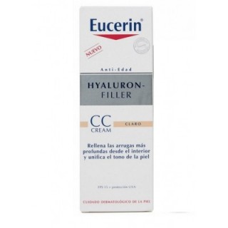 EUCERIN ANTIEDAD HYALURON FILLER CC CREAM 1 ENVASE 50 ml COLOR CLARO