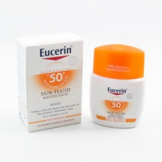 EUCERIN SUN PROTECTION 50+ FLUID SENSITIVE PROTECT 1 ENVASE 50 ML