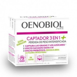 OENOBIOL CAPTADOR 3 EN 1+ 60 CAPSULAS