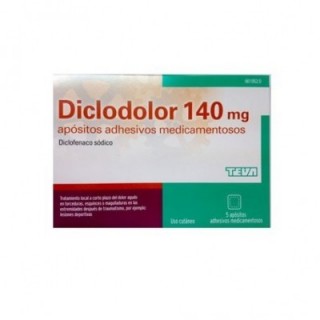 DICLODOLOR 140 mg 10 APOSITOS ADHESIVOS MEDICAMENTOSOS