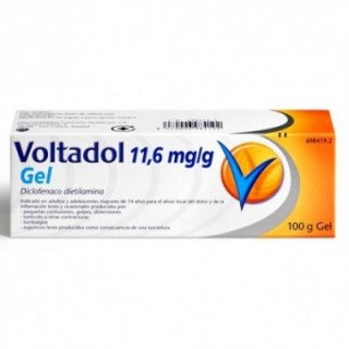 VOLTADOL 116 mg/g GEL CUTANEO 1 TUBO 100 g