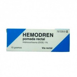 HEMODREN 10 mg/g POMADA RECTAL 1 TUBO 15 g