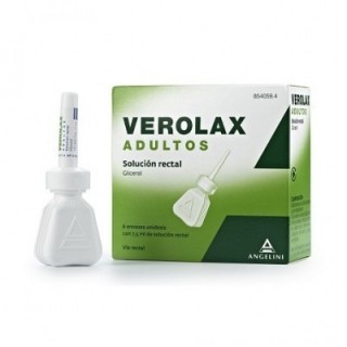 VEROLAX ADULTOS 5,4 ml SOLUCION RECTAL 6 ENEMAS 7,5 ml