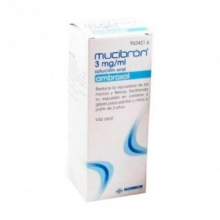MUCIBRON 3 mg/ml SOLUCION ORAL 1 FRASCO 200 ml